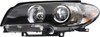 325CI/330CI 03-06 HEAD LAMP LH, Lens and Housing, Halogen, w/ White Turn Indicator, Convertible/Coupe, From 3-03