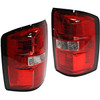 Fits 14-15 GMC Sierra 1500, Denali Left & Right Set Tail Lamp Assemblies