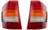 Fits 99-02 Jeep Grand Cherokee Left & Right Set Tail Lamp Unit Assemblies Thru 11/01 w/Circuit Board w/o Bulbs-Sockets
