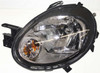 NEON 03-05 HEAD LAMP LH, Assembly, Halogen, Black Interior, New Body Style