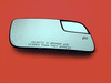 Right Passenger 2 Piece Mirror Glass Heated w/Rear Holder For 13-19 Flex OE