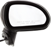 ECLIPSE 07-08 MIRROR RH, Power, Manual Folding, Heated, Paintable, w/o Auto Dimming, BSD, Memory, and Signal Light, Convertible/Coupe/Hatchback