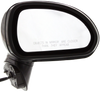 ECLIPSE 07-08 MIRROR RH, Power, Manual Folding, Heated, Paintable, w/o Auto Dimming, BSD, Memory, and Signal Light, Convertible/Coupe/Hatchback