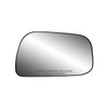 Fit System Passenger Side Non-Heated Mirror Glass w/Backing Plate, Toyota Camry Sedan, 4 1/4" x 7 1/4" x 7" US Built