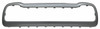 Fits 15-23 JP RENEGADE FRONT BUMPER MOLDING Applique Textured Dark Gray