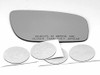 Fits 07-09 MB E Series Right Pass Mirror Glass Lens 2 Options For Auto Dim Type