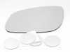 Fits 03-06 Cayenne Left Driver Convex Mirror Glass Lens Alternative Direct Fit Over Glass For Heated Auto Dimming Type Mirrors Only