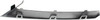 5-SERIES 14-16 FRONT BUMPER GRILLE MOLDING RH, Ptd-Silver, w/o M Pkg., w/ Fog Lamps, Std, Sedan