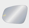 K Source For 14-19 Highlander Left Driver Heated Mirror Glass w/BlindSpot Warning w/Holder