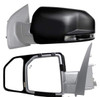 K Source Snap On Towing Mirror Extenders Textured Black For 15-19 F150 Left & Right Set