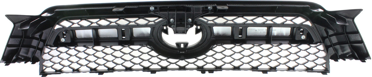 4RUNNER 10-13 GRILLE, Black Shell and Insert, w/ Chrome Center Bar