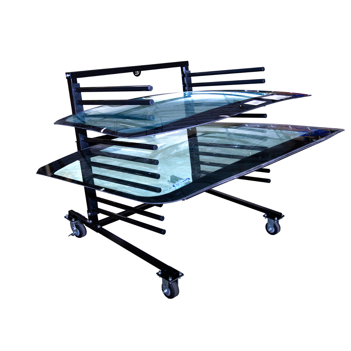 Burco Freestanding Windshield and Backglass Shop Racks (10-LITE MOBILE ...