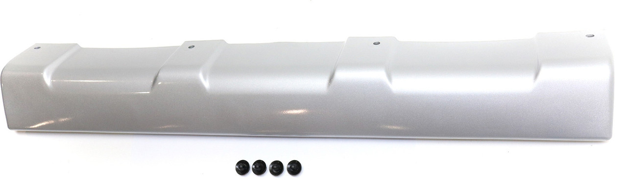 FJ CRUISER 07-14 REAR LOWER VALANCE, Lower Cover, Painted-Silver, w/o Trailer Hitch, and Special Edition Package