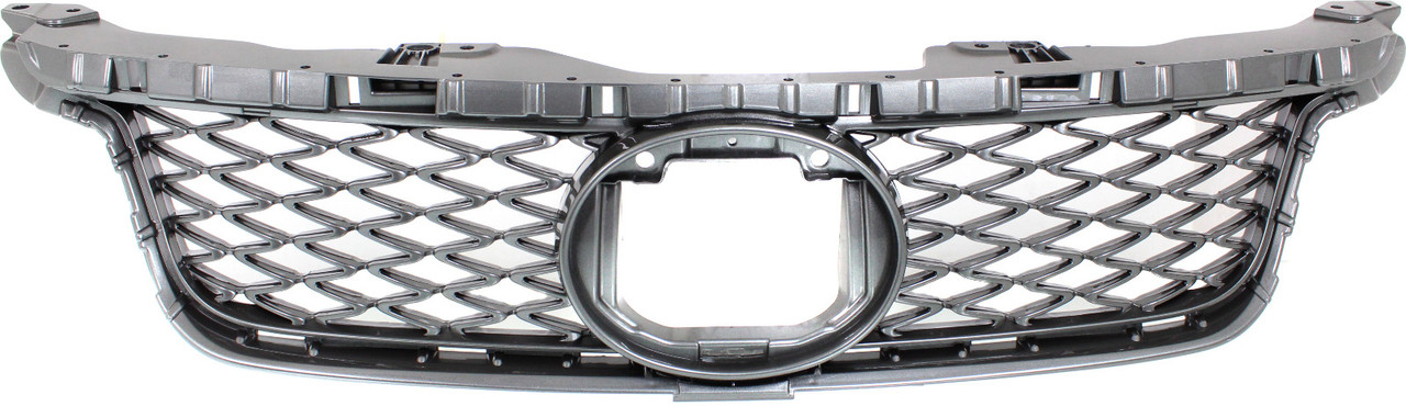 CT200H 11-13 GRILLE, Painted Dark Gray Shell and Insert, w/ F Sport Pkg