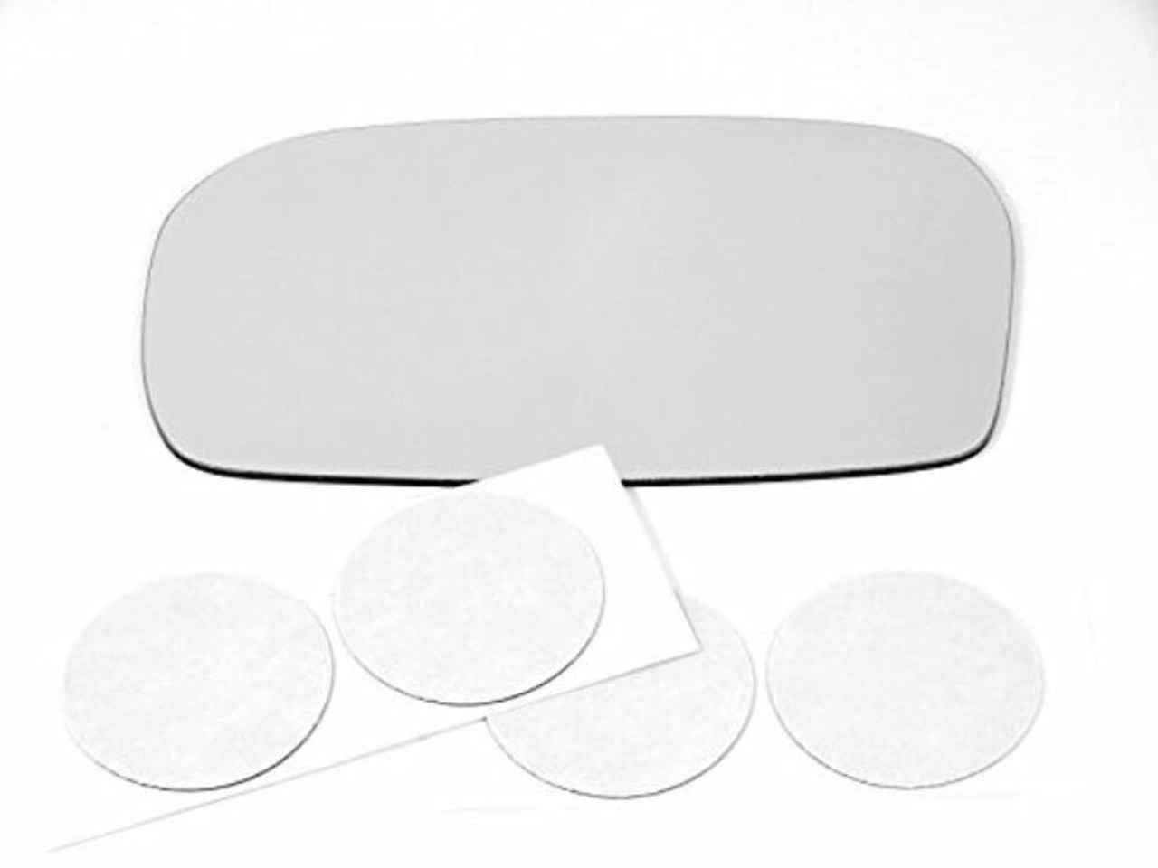 Fits 03-05 Civic (Hybrid Only) Left Driver Side Mirror Glass Lens W/o Backing Plate Comes with Adhesive, USA (Does Not Fit The Sedan, Coupe, or Hatchback)