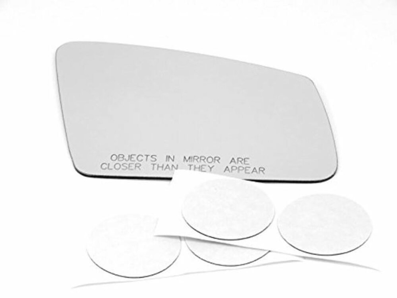 Fits 10-13 MB S Class Right Passenger Convex Mirror Glass Lens w/Adhesive USA. Alternative Direct Fit Over Glass For Heated Auto Dimming Type Mirrors. See Details