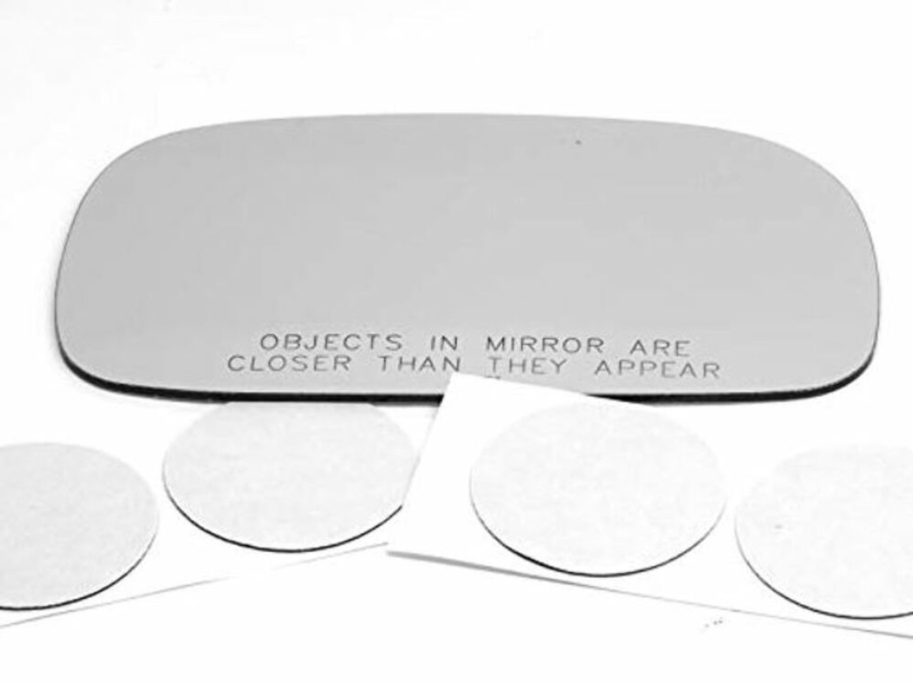 Fits 00-05 Celica Right Passenger Convex Mirror Glass Lens w/Adhesive USA no Rear Backing Plate