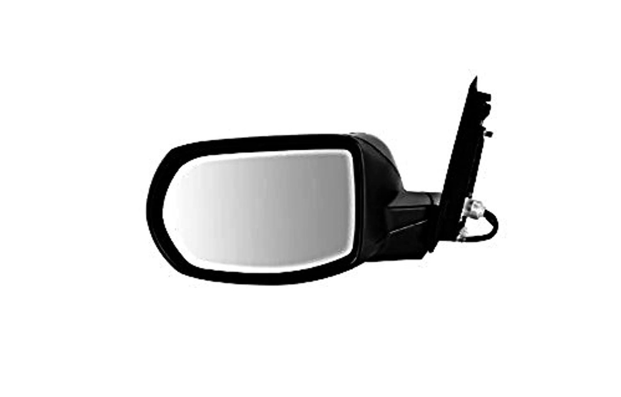 Fits For 12-14 CR-V Left Driver Mirror Power Smooth Black Folding w/Heat