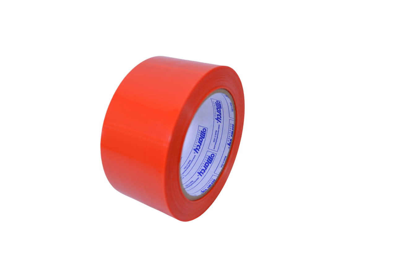5 Rolls Auto Glass Tape All Weather, No Residue 2" x 108' Orange PerForated (6")