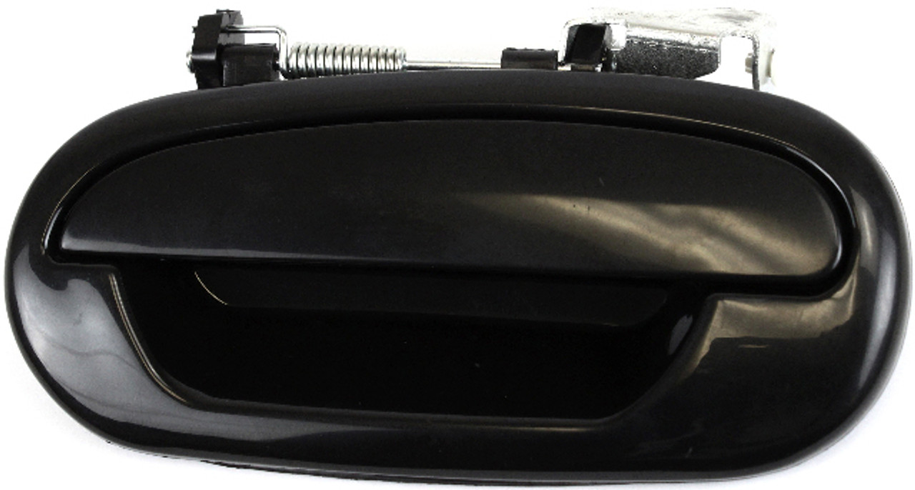 For F-150 01-03/F-250 97-97/EXPEDITION 97-02 EXTERIOR REAR DOOR HANDLE LH, Smooth Black, w/o Keyhole, (F-150/F-250, Crew Cab)