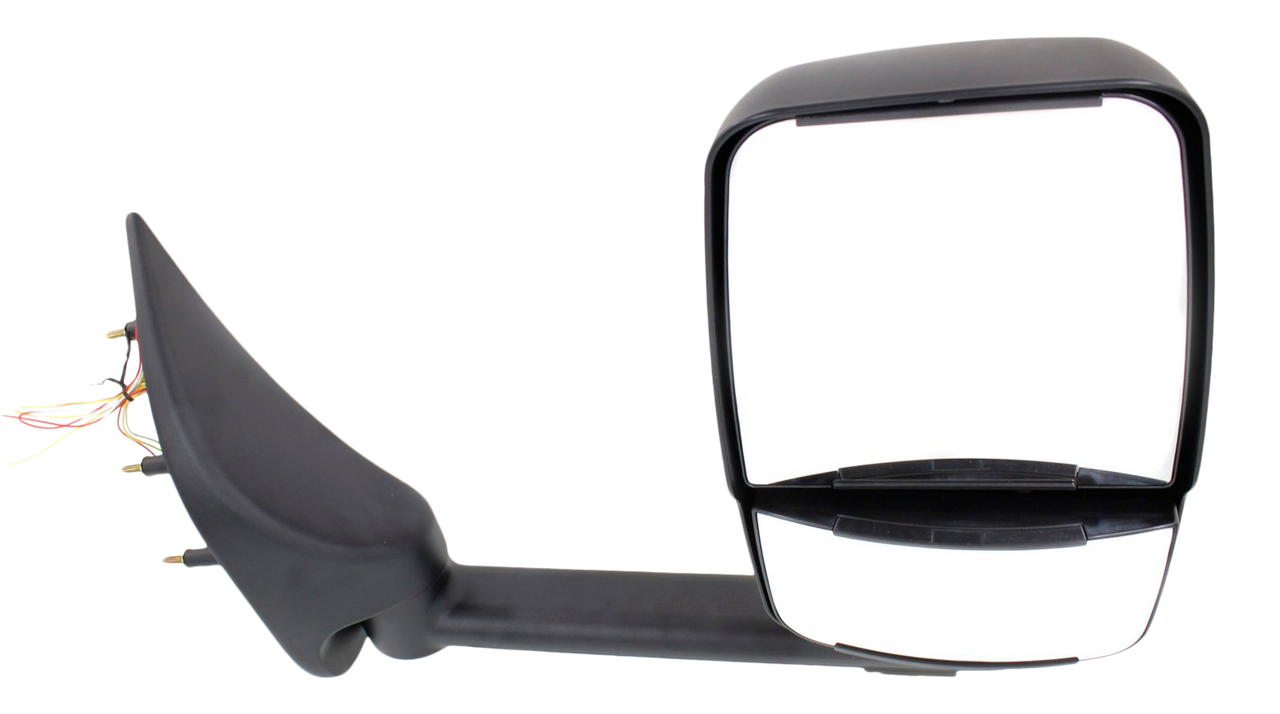ECONOLINE VAN 02-14 TOWING MIRROR RH, Manual Adjust, Manual Folding, Non-Heated, Paintable, w/o Auto-Dimming, BSD, In-housing Signal Light, and Memory