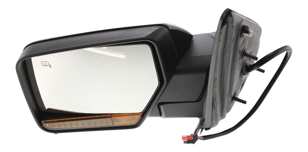 EXPEDITION/NAVIGATOR 07-08 MIRROR LH, Non-Towing, Power, Power Folding, Heated, Paintable, w/ In-housing Signal Light and Memory, w/o Auto Dimming and BSD