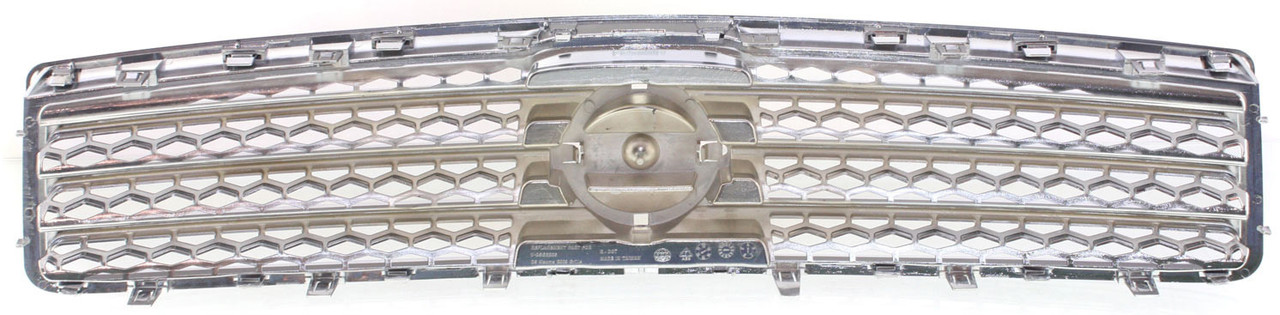 MAXIMA 09-11 GRILLE, Chrome Shell/Painted Dark Gray Insert, (SV Model, 11-11, w/o Sport Pkg)