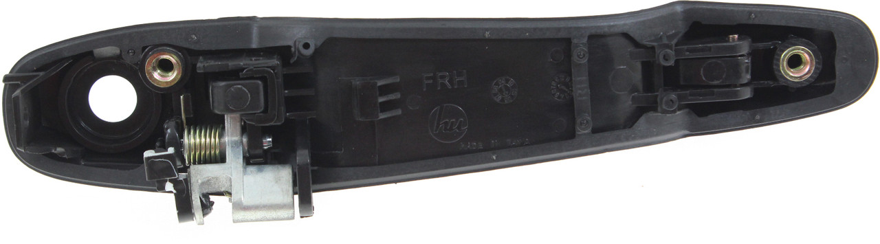 RX300 99-03 FRONT EXTERIOR DOOR HANDLE RH, Primed Black, Plastic, w/ Keyhole