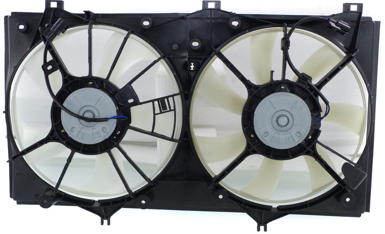 American Condenser Fan & Shroud Assembly CF2011100 For 2001-2005 Chrysler Sebring Dodge Stratus