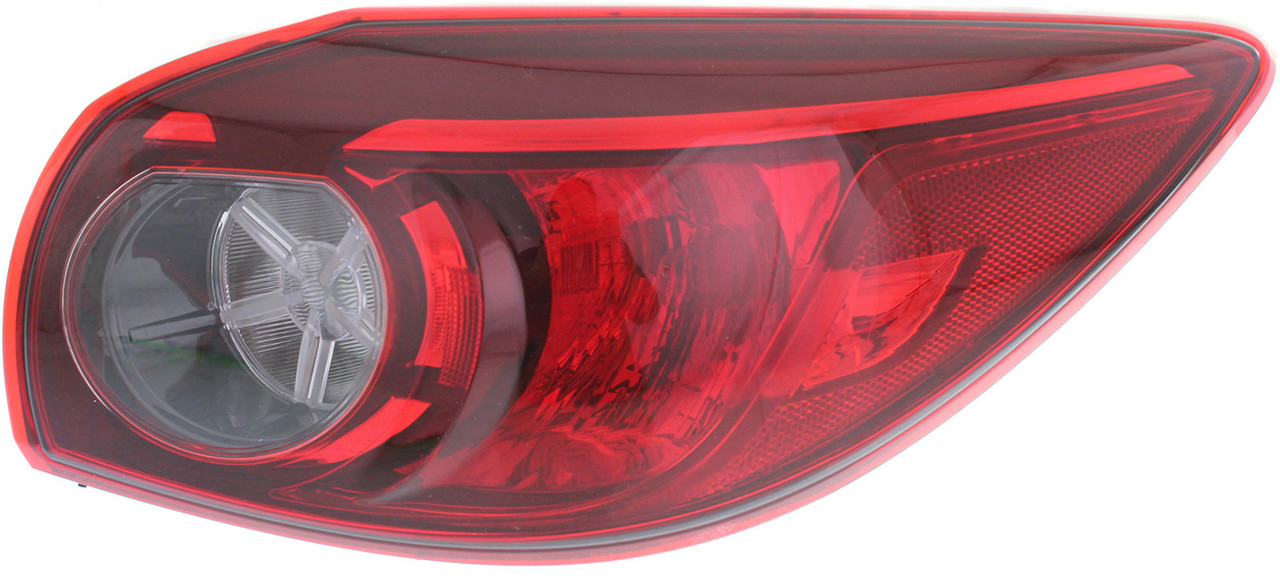 MAZDA 3 14-18 TAIL LAMP RH, Outer, Assembly, Halogen, Hatchback, (Mexico, 17-18)/Japan Built Vehicle