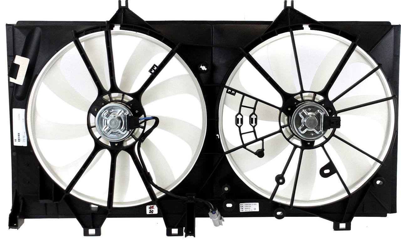 CAMRY 12-17 RADIATOR FAN SHROUD ASSEMBLY, Dual Fan, 2.5L Eng., Exc. Hybrid Models