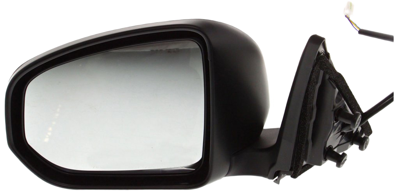 370Z 09-20 MIRROR LH, Power, Manual Folding, Heated, Paintable, w/o Auto-Dimming, Blind Spot Detection, Memory, and Signal Light