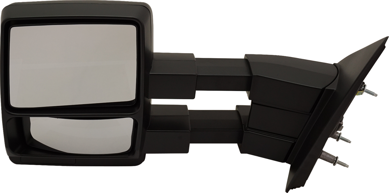 F-150 04-14 TOWING MIRROR LH, Manual Adjust, Manual Folding, Non-Heated, Textured, w/o Auto-Dimming, BSD, Memory, and Signal Light