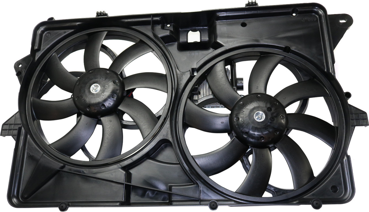 FLEX 09-09 RADIATOR FAN ASSEMBLY, Dual Fan, 3.5L , w/o Turbo, w/ Control module