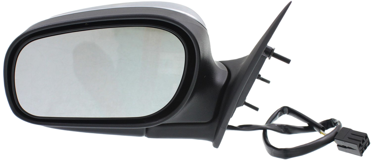 CROWN VICTORIA 98-01/03-08 MIRROR LH, Power, Manual Folding, Non-Heated, Chrome, w/o Auto Dimming, BSD, Memory, and Signal Light