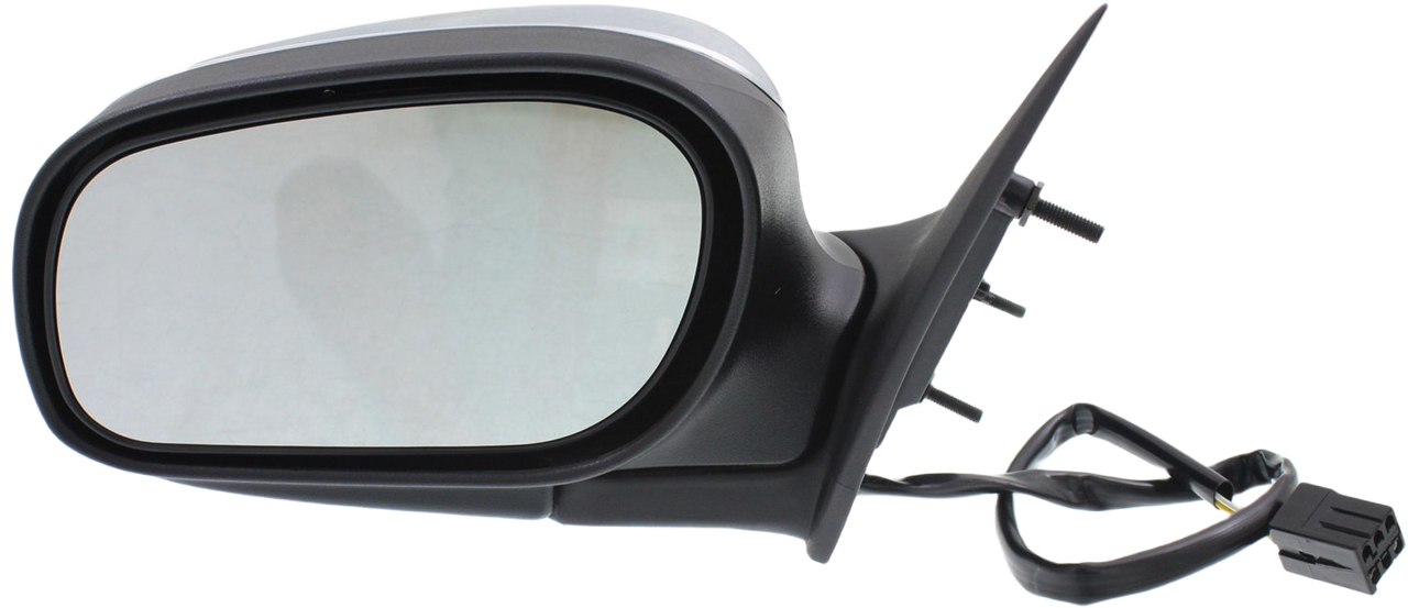 CROWN VICTORIA 98-01/03-08 MIRROR LH, Power, Manual Folding, Non-Heated, Chrome, w/o Auto Dimming, BSD, Memory, and Signal Light