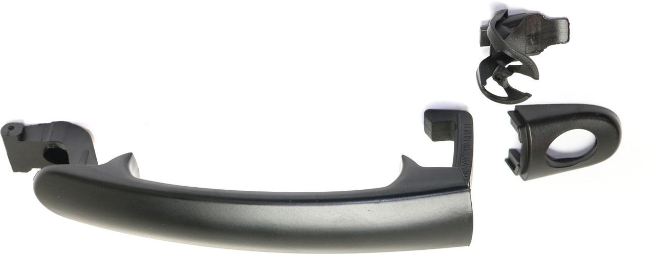 TIGUAN 09-17/JETTA 11-18 FRONT EXTERIOR DOOR HANDLE LH, Primed Black, Plastic, w/ Keyhole