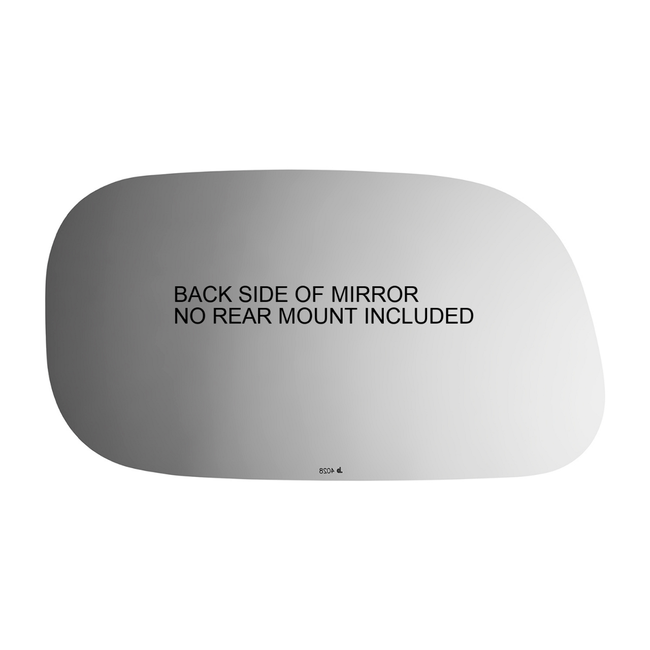 05-11 Dakota, 04-09 Durango, 06-09 Raider Left Driver Mirror Glass Lens w/Adhesive USAFits Folding Type