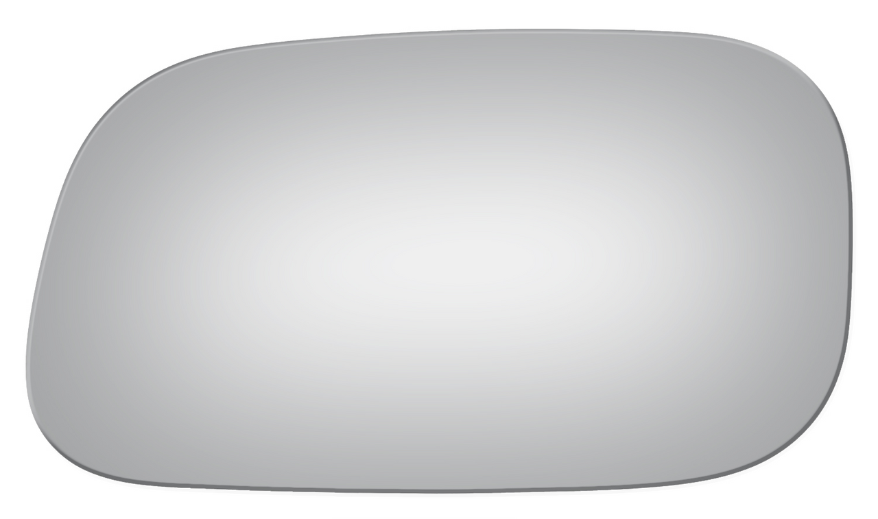 05-11 Dakota, 04-09 Durango, 06-09 Raider Left Driver Mirror Glass Lens w/Adhesive USAFits Folding Type