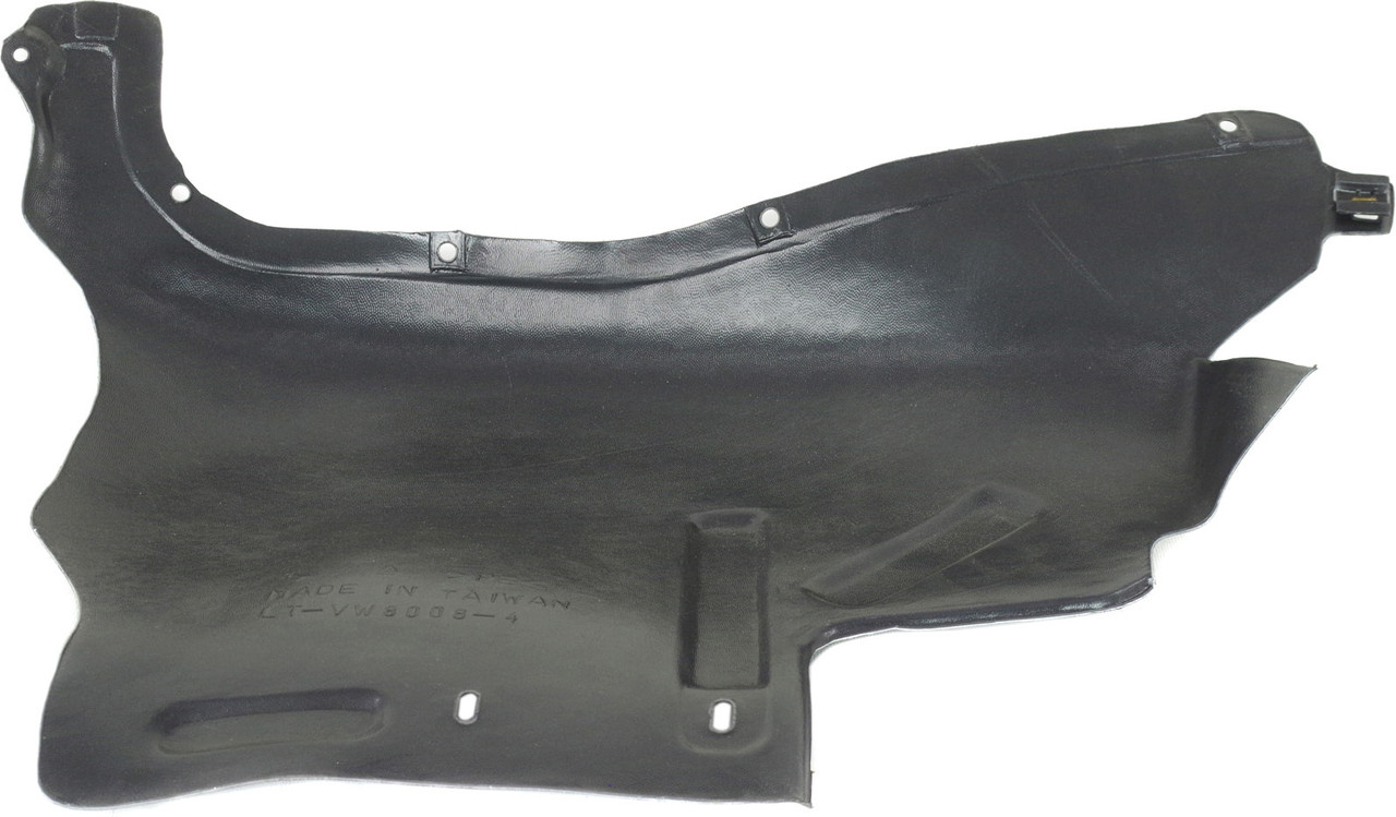 NEW BEETLE 06-10 ENGINE SPLASH SHIELD, Under Cover, RH, Convertible/Hatchback, 2.5L Eng.