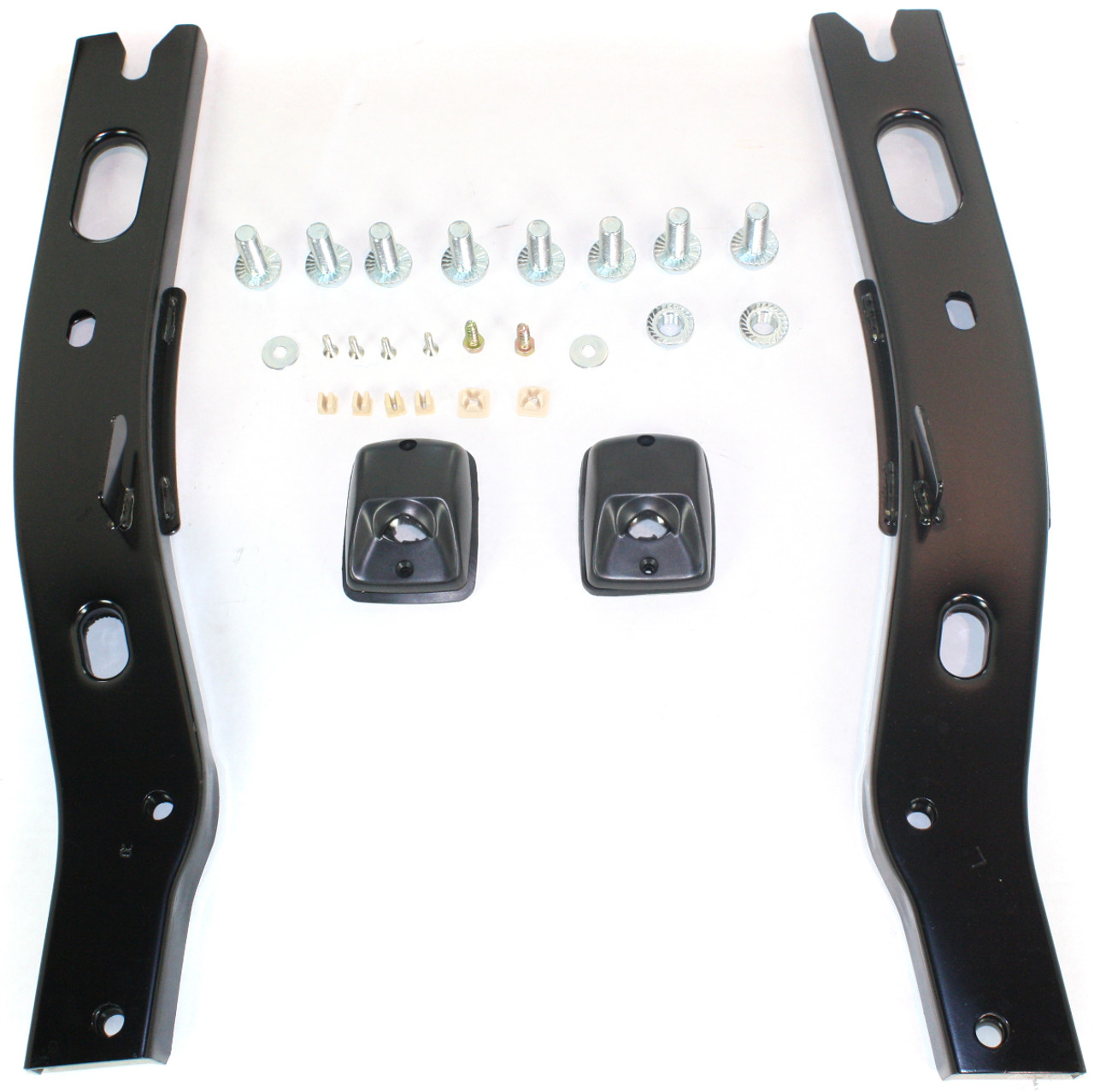 TACOMA 95-04 STEP BUMPER, FACE BAR AND PAD, w/ Pad Provision, w/ Mounting Bracket, Chrome, Fleetside, All Cab Types, w/ Mounting Bracket