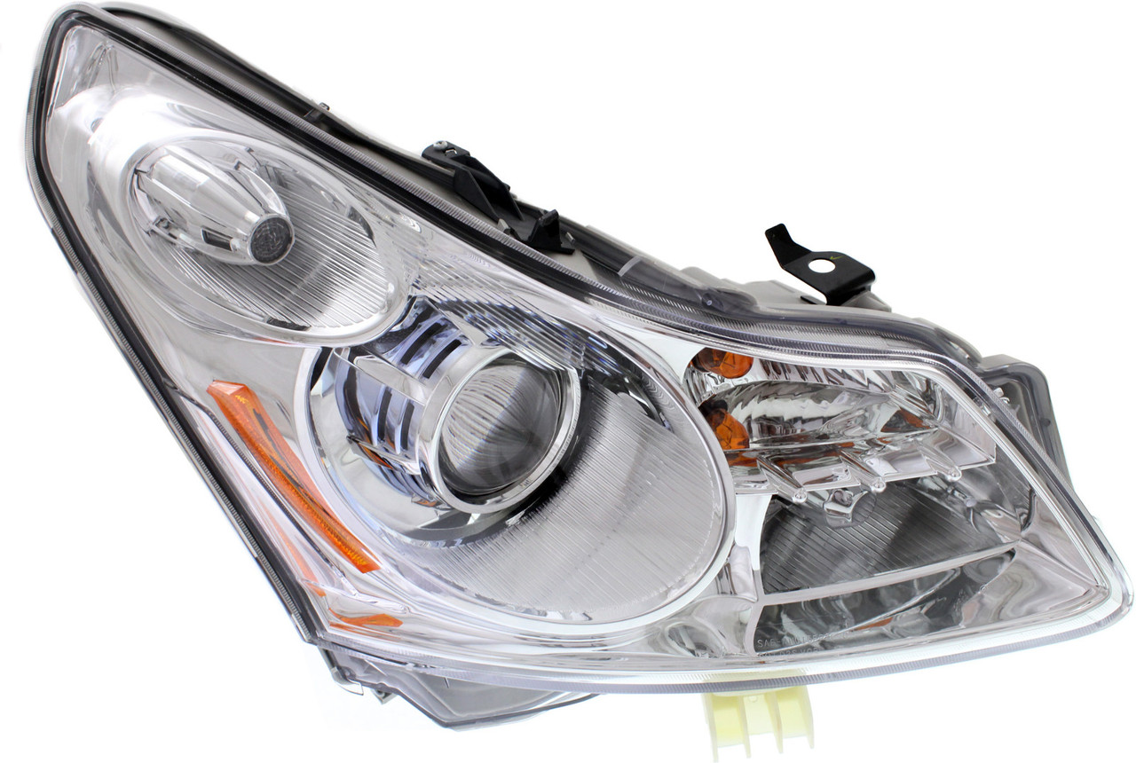 G37 09-09 HEAD LAMP RH, Assembly, HID, w/ HID Kit, w/o Technology Package, Sedan