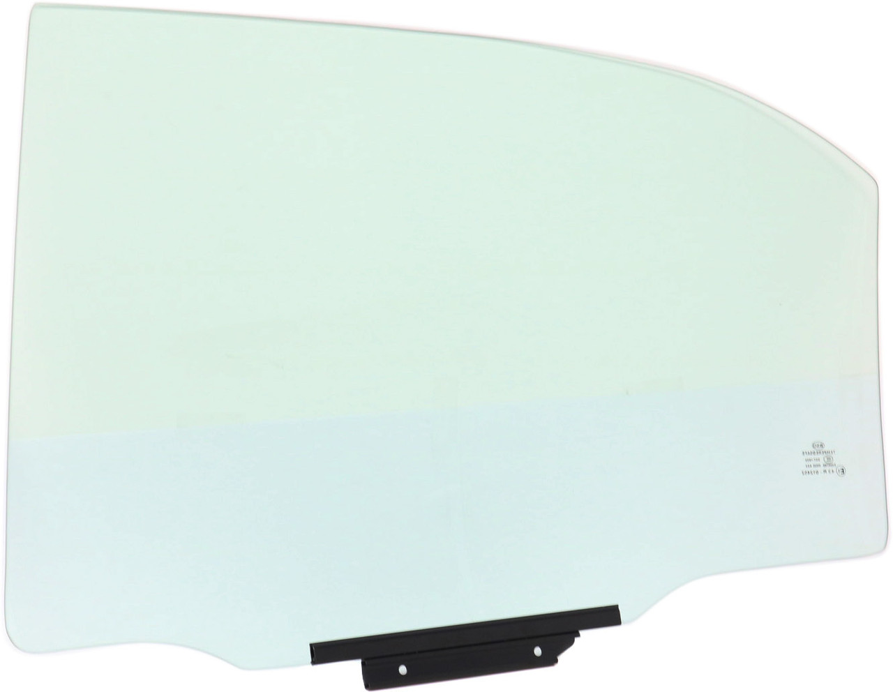 TOYOTA COROLLA 05-08 REAR DOOR GLASS RH, Green Tint, 4-Door