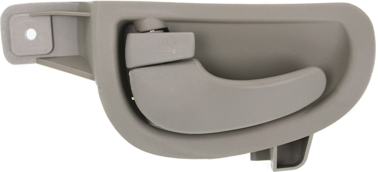 ALERO 99-04 FRONT INTERIOR DOOR HANDLE LH, Gray, Plastic