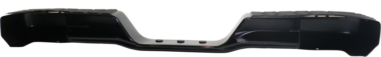 TOYOTA PICKUP 89-95 STEP BUMPER, FACE BAR AND PAD, w/ Pad Provision, w/o Mounting Bracket, Powdercoated Black, All Cab Types, USA Built, Deluxe Level Trim