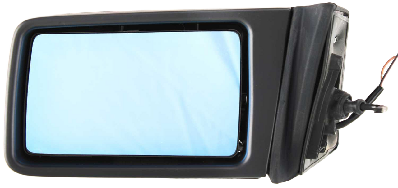 190D/190E 85-93/E-CLASS 84-93 MIRROR, Manual Remote, Manual Folding, Heated, Paintable, Coupe/Sedan/Wagon, Rectangular Housing