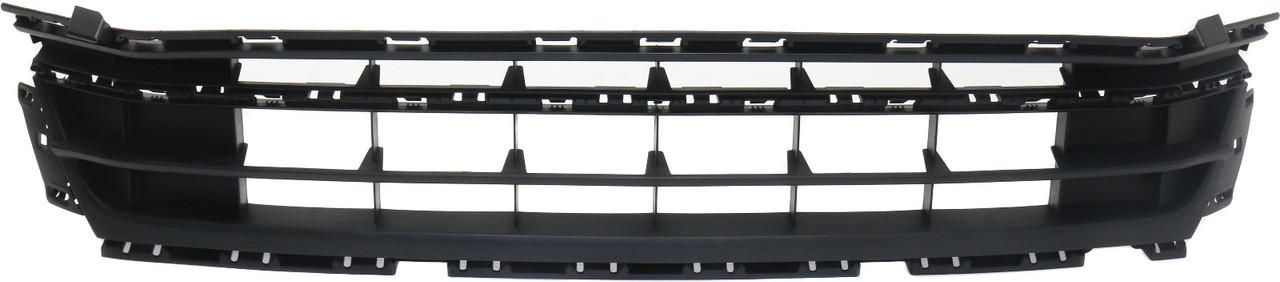 JETTA 15-18 FRONT BUMPER GRILLE, Textured, w/o IPAS Holes, (Exc. GLI Model) - CAPA