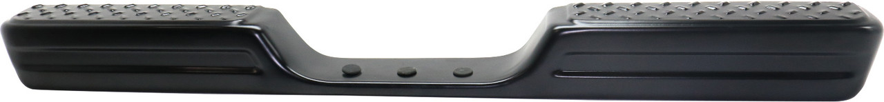 TOYOTA PICKUP 84-88 STEP BUMPER, FACE BAR ONLY, w/o Pad and Pad Provision, w/o Mounting Bracket, Black, All Cab Types, 1-Piece Step Type, w/o Step Pad