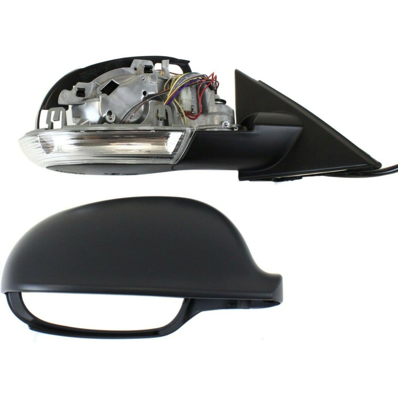 PASSAT 01-05 MIRROR RH, Power, Power Folding, Heated, Paintable, w/ Signal Light, w/o Memory