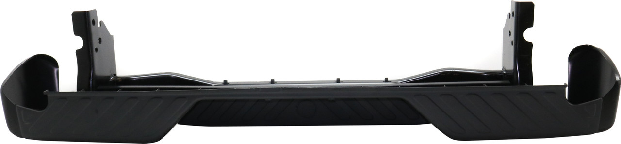 FRONTIER 13-21 STEP BUMPER, FACE BAR AND PAD, w/ Pad Provision, w/ Mounting Bracket, Powdercoated Black, w/ Rear Object Sensor Holes, w/o Midnight Special Edition